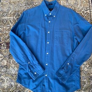 J. Crew Classic Blue Casual Shirt